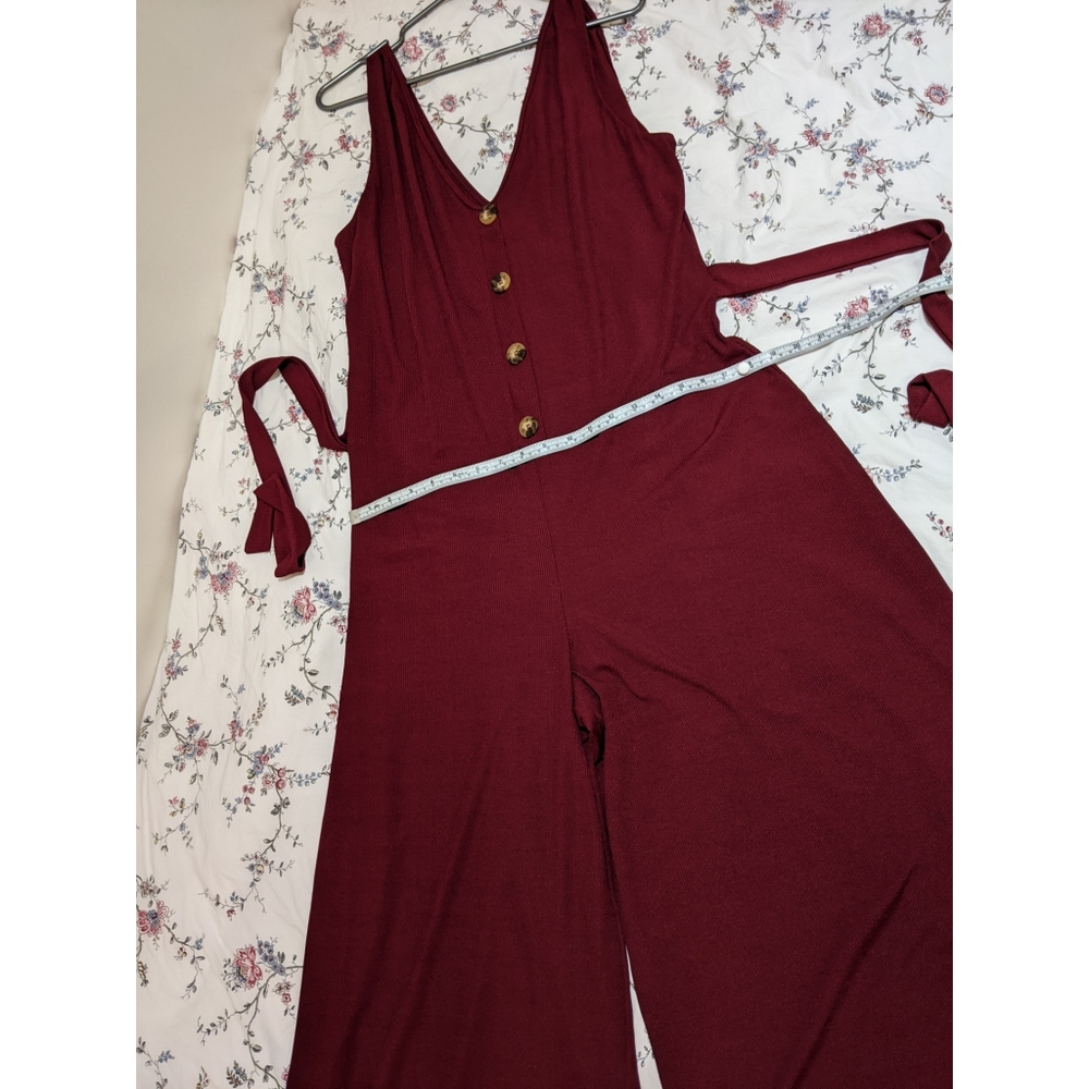 Red jumpsuit